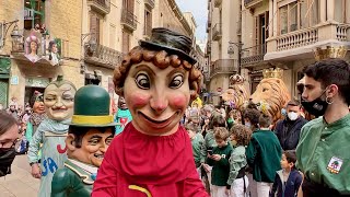 Cabeçuts i Cap-i-cossos Sant Pere de Ribes XXVI Trobada Gegants (Barcelona Festes Sant Josep Oriol)