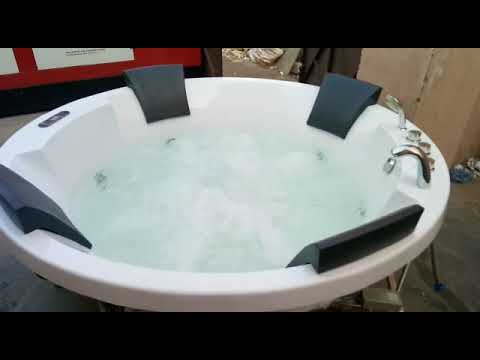 Glorious white round bath tub ( tista ), 19