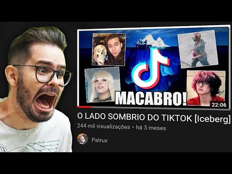 Pai Troll ASSUSTADO com O LADO SOMBRIO DO TIKTOK [Iceberg]