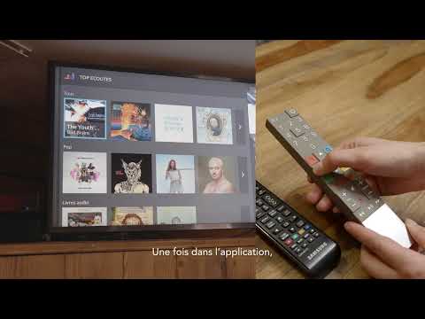 Utiliser la télévision et les applications à disposition