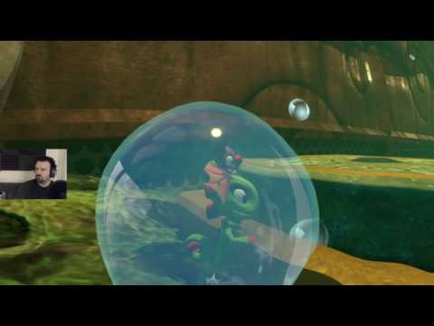 Yooka-Laylee playthrough pt35 - Topside Platforms and Submerged Paths