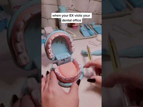 When your ex visits your dental office. Chaotic ASMR, Rude dentist.
