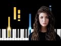 Lorde - Green Light - Piano Tutorial