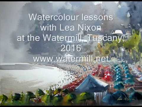 Watercolour paintings by Lea Nixon