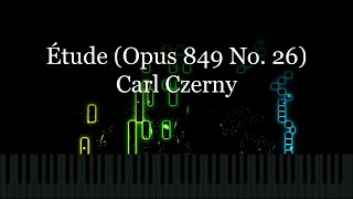 Étude (Opus 849 No. 26) - Carl Czerny