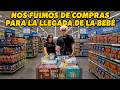 Nos fuimos yo y bebe a hacer las compras para la llegada de la nina