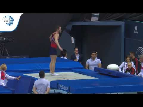 Mikhail MELNIK (RUS) - 2018 Trampoline Europeans, final