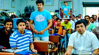 Vijay & Sathyan Class Room Hilarious Comedy Scene || Best Scenes In Tamil Movie || Full HD