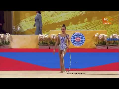 Arina Averina hoop final WCH 2018