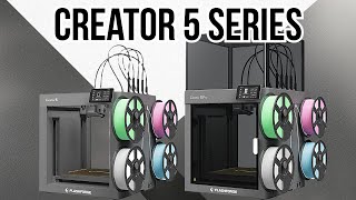 Flashforge Reveals Creator 5/5 Pro Toolchanger 3D Printers