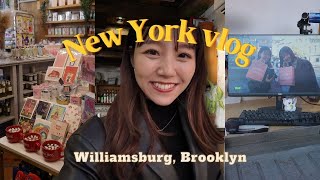 【おすすめ】New York Vlog - Brooklyn散策｜人気のパンケーキ🥞｜かわいいお買い物スポット巡り🛍️｜おしゃれカフェ☕️｜Williamsburg｜ニューヨーク観光