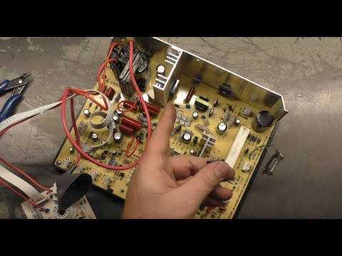 25" Wei Ya HL-2529 Universal Arcade Monitor Chassis Repair - Blowing Fuses