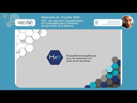 H2X : une approche écosystémique de l'hydrogène pour l'industrie, les territoires et la défense