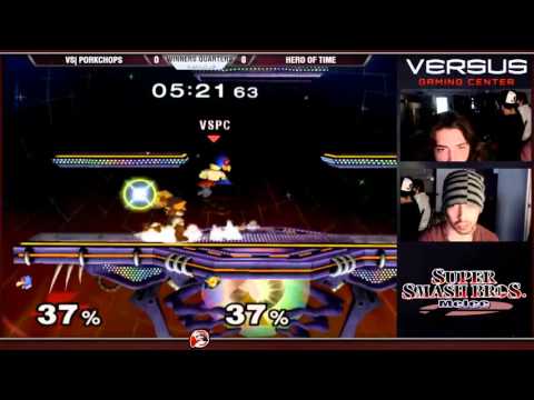 VS Weekly 4/17/16 - Winners R4 - Hero of Time (Link) vs VS|PorkChops (Falco) - Melee