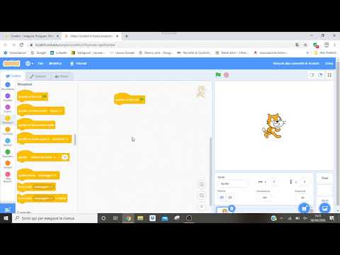 Primi passi con Scratch