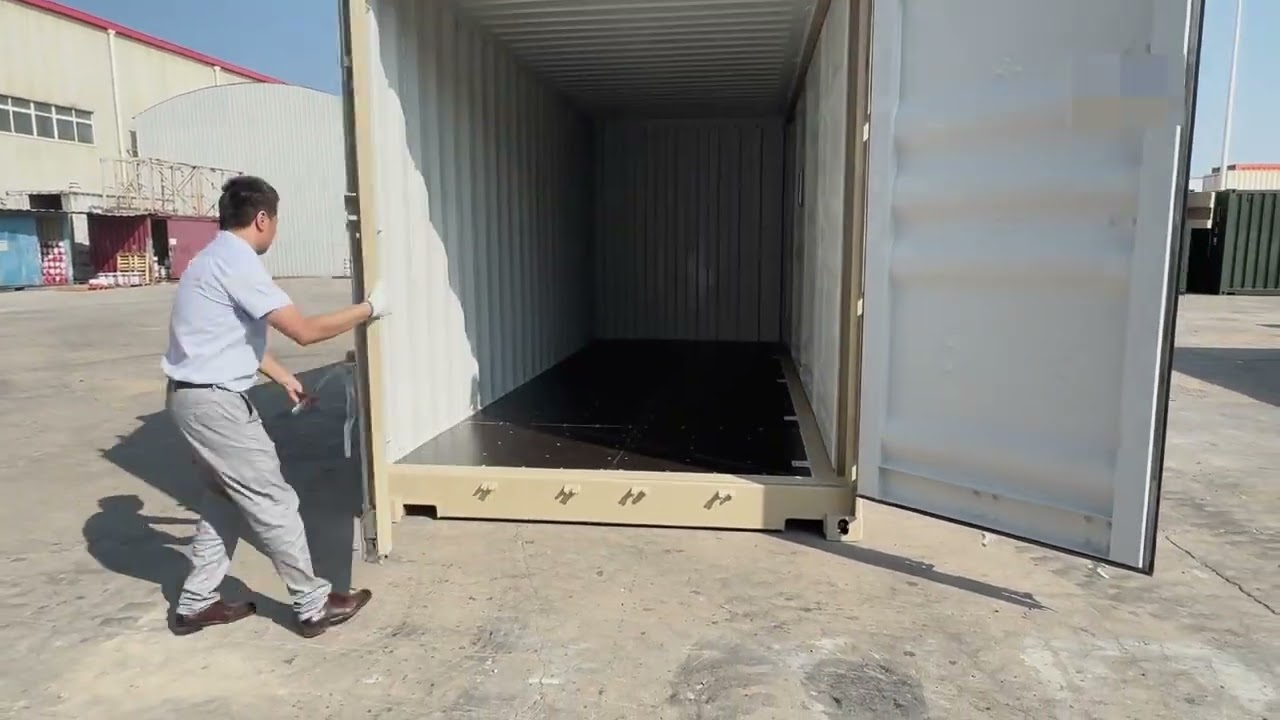 20ft Open Side Shipping Container – Easy Loading & Full-Side Access