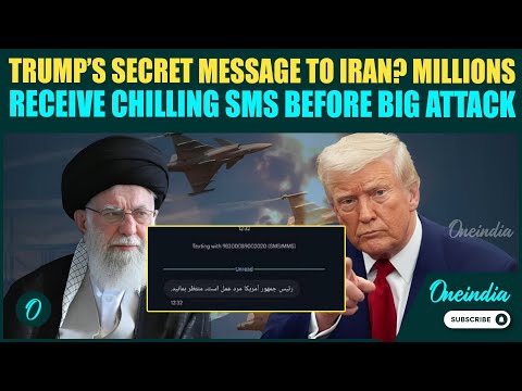 U.S Iran War: Trump Sends CHILLING SMS to Iranians? US Nuke Warship Ready to ATTACK; ‘Wait And See’