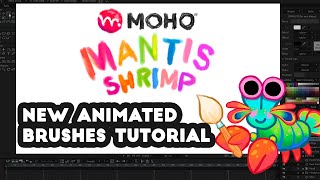 Moho 14.3 Mantis Shrimp tutorial - Color Drift and Opacity