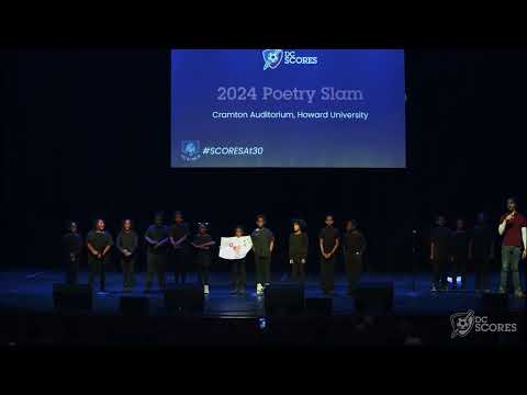 Kipp DC Quest Academy Performs at the 2024 DC SCORES Eastside Poetry Slam