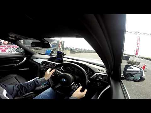 410 BHP F30 BMW 335D xDrive 1/4 mile drag race FPV Cockpit Cam