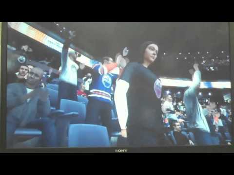 NHL 12 Quick Clip - New Edmonton Oilers Intro