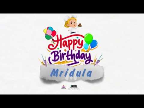 Happy Birthday Mridula