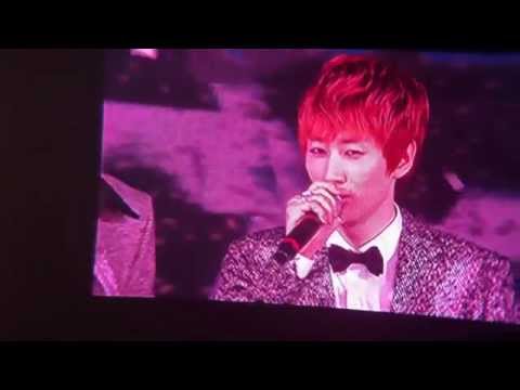 [FanCam] 120317 Super Show 4 Bangkok - EH DH SM sing Strom Thai V. + Talking