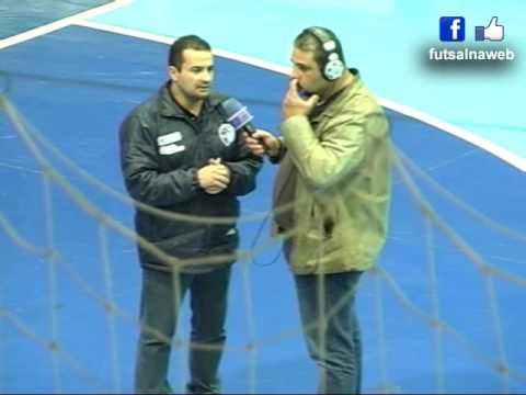FUTSAL NA WEB - ÚLTIMA ENTREVISTA DE FABINHO GOMES COMO TÉCNICO DO FOZ CATARATAS FUTSAL