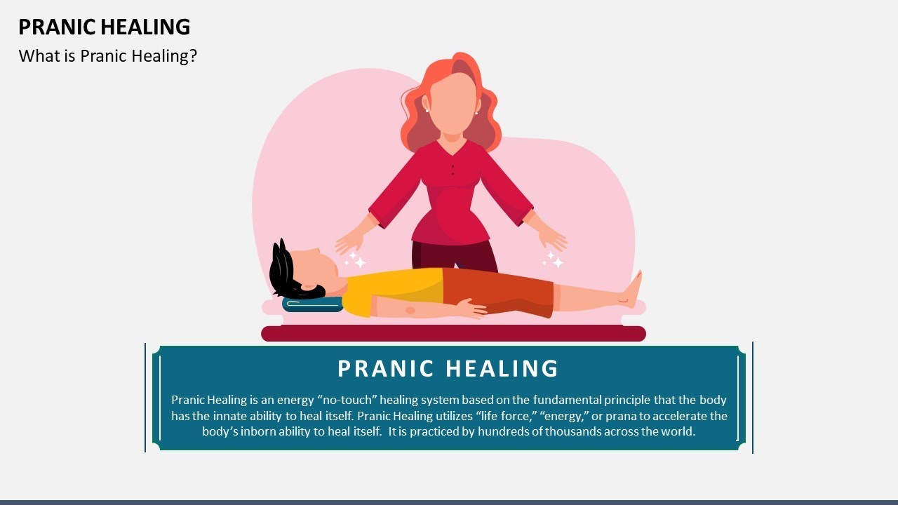 Pranic Healing animated PowerPoint Template