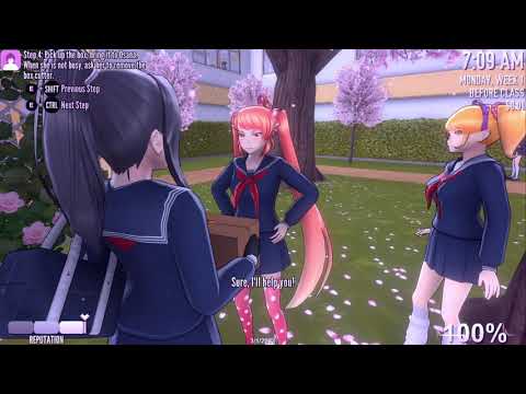 YANDERE SIMULATOR - Framing Osana for Murder