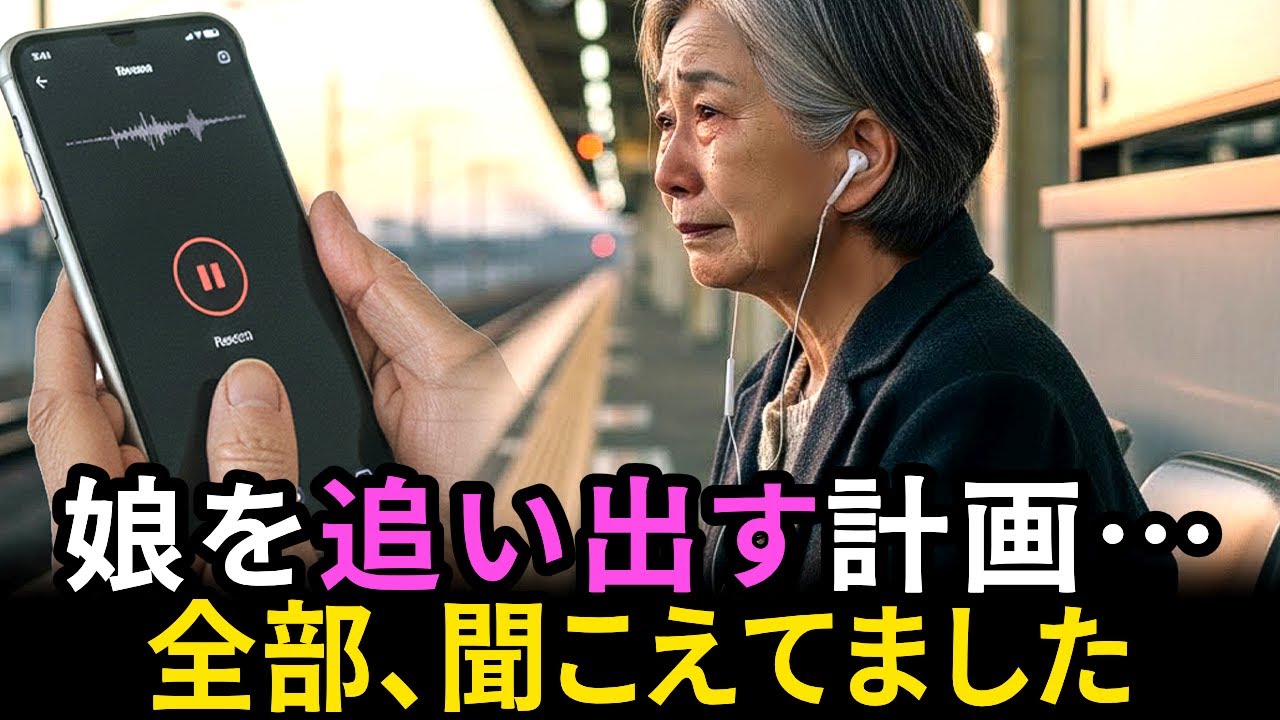 娘を追い出す計画を聞いた日──母は静かに「証拠」を握りました｜#奇跡の人生ドラマ｜オーディオブック｜