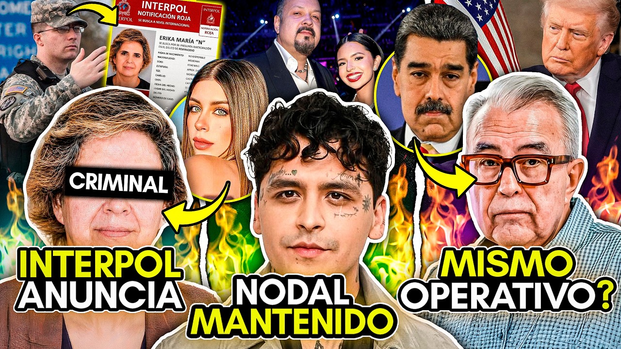 NODAL mantenido por PEPE AGUILAR! INTERPOL responde! SUEGRA CRIMINAL DESCUBIERTA! Lili Pink! MÉXICO