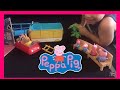 NEW VIDEO PEPPA PIG TOYS PEPPAS CARS AND HOUSE 2017