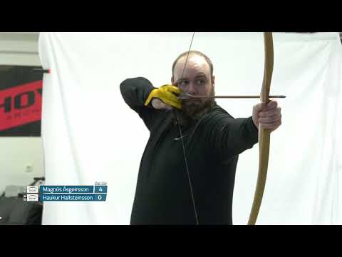 Haukur VS Magnús - Longbow Men Gold