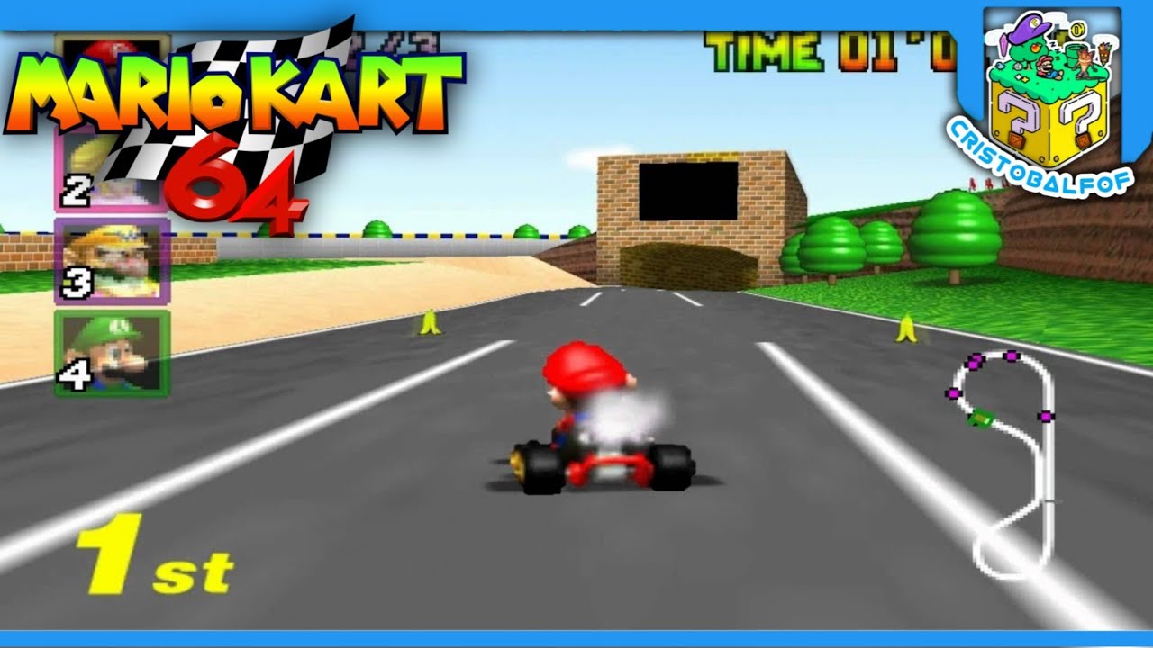Mario Kart 64 (N64-ROM)(Español/USA) | CristobalFOF Juegos