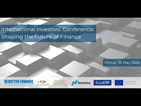 Gintarė Skaistė Keynote Speech | International Investors' Conference | Vilnius 24