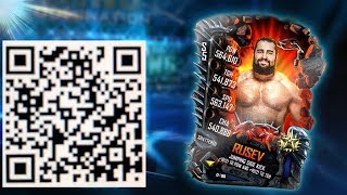 WWE SUPERCARD SEASON 5 EPISODE 43 ANOTHER 300 CREDIT QR CODE!/RUSEV HEROIC FINALE