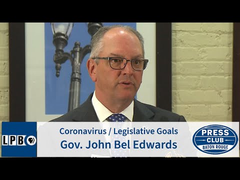 Coronavirus, Legislative Goals | Gov. John Bel Edwards | 03/02/20