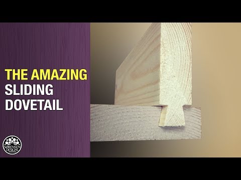 Amazing Sliding Dovetail // Easy Joinery