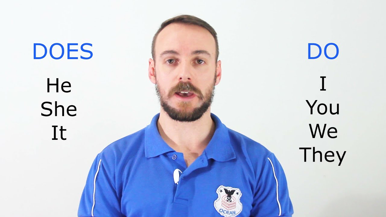 Easy DO and DOES - (Video from my Online Course)