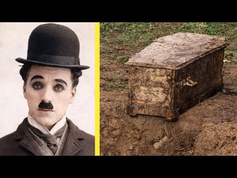 Opening The Coffin Of Charlie Chaplin