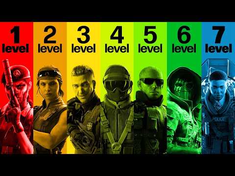 7 Levels Of Rainbow Six Siege Players