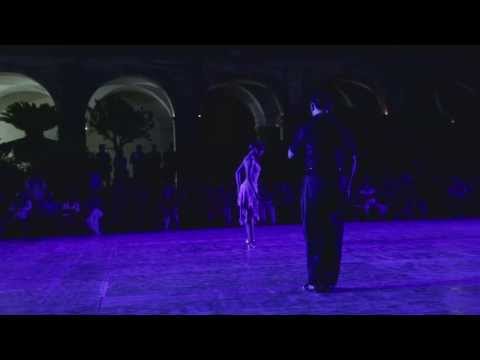  Lucila Cionci  and  Joe Corbata  are  dancing  at  Catania Tango Festival  in  2013