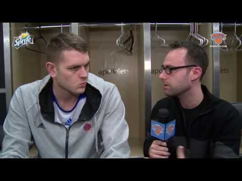 NYK @ SAC Shootaround: 1-on-1 with Cole Aldrich