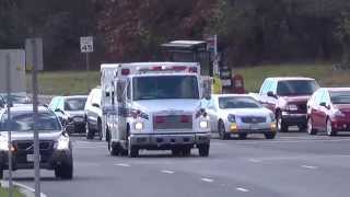 preview picture of video 'MCFRS Reserve Ambulance 11/721 Responding'