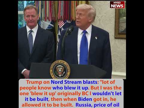 Trump: Pay Illegals to Self-Deport -- 'Beautiful Flight Back, Path to Return'; 2027 NFL Draft on National Mall; Nord Stream: 'I Know Who Did It'