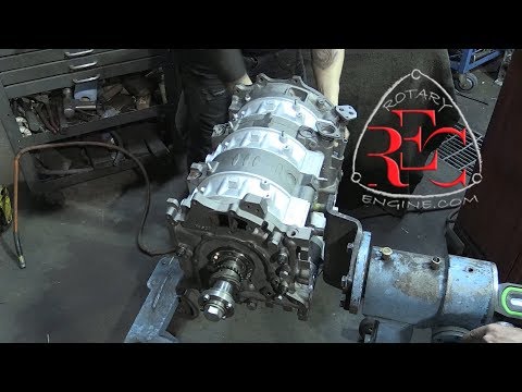 PART 2 Dowelled & studded 20B rotary engine FULL assembly