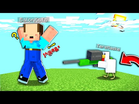 BALON KAFA'YI ASKER TAVUK OLARAK TROLLEDİM !! - BalonCraft #236 - Minecraft