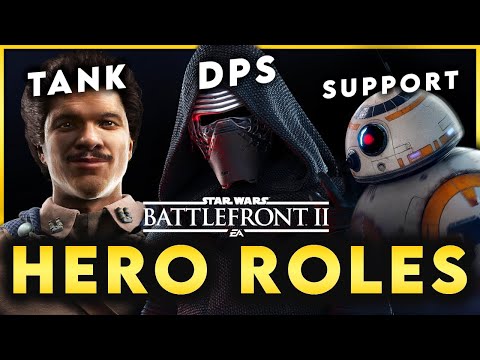 STAR WARS Battlefront II Hero Roles | THIS MAKES SO MUCH SENSE!