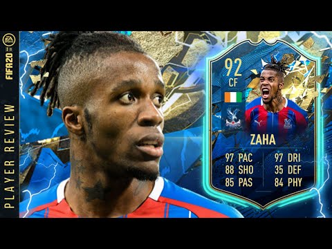 92 TOTSSF ZAHA PLAYER REVIEW! FIFA 20 Ultimate Team